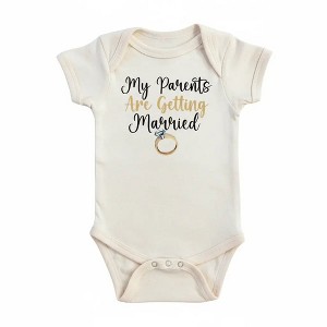 Getting Married Newborn Baby Onesie® Bodysuit GS1 - 1 of 4