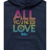 Men's - The Beatles - All You Need Is Love Graphic Fleece Pullover Hoodie - 2 of 4