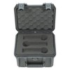SKB iSeries Microphone Hard Case, Waterproof Polypropylene Shell with 6-Slot Foam Interior and Durable Latches for Mic System Protection - 4 of 4
