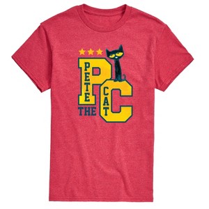 Men's - Pete the Cat - Collegiate Short Sleeve Graphic T-Shirt - 1 of 4