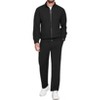 COOFANDY Mens 2 Piece Tracksuit Casual Sweatsuits Full Zip Track Suits Jogging Athletic Suit Sets - 2 of 4