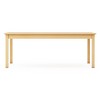 Guidecraft EdQ Toddler Table - Natural: Rectangle Wooden Activity Table for Kids, 30"x48" | Toddler Desk for Playroom, Preschool & Daycare - 2 of 4