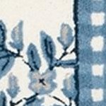 ivory/blue