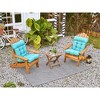 ARTPLAN Patio Chair Cushion,Tufted Adirondack Outdoor Chair Cushion,Wicker High Back Outdoor Seat Cushion,Set of 4,21"X21"X4" (4 Pack) - 2 of 4