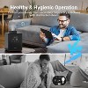Livatro 3L Stainless Steel Warm Mist Humidifier, Easy Clean, Warm Steam, Sleep Mode & Auto-off, Healthy Air for Bedroom & Living Room - Black - 3 of 4
