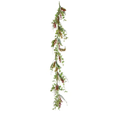 Vickerman 72" Artificial Mixed Fall Garland.