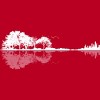 Men's Design By Humans Nature Guitar By Maryedenoa T-Shirt - 2 of 4