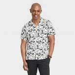 Men's Short Sleeve Button-Down Camp Shirt - Goodfellow & Co™