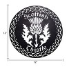 Slickblue Celtic Metal Wall Art – 12" Round Hanging Decor in 8 Irish Designs & 4 Finish Options for Home - 3 of 4