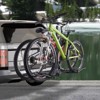 VEVOR Hitch Mount Bike Rack, 2-Bike Platform Style, 160 LBS Max Capacity Bike Rack Hitch for 2-inch Receiver, with Tires up to 5" Wide,Black - 2 of 4