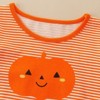 MyKids-USA Striped Embroidered Tulle Dress: Halloween Edition For Girls - 4 of 4