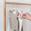 3 Sprouts Kids & Baby Velvet Hangers 30 pack - Pink - 2 of 4