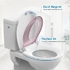Toddler Potty Training Seat Built-In, Quiet-Close Lid, Safe PP Material, Easy Installation & Release with Hardware - 4 of 4