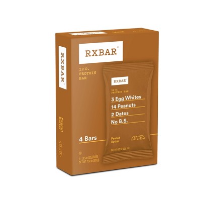 RXBAR Peanut Butter Protein Bars - 4ct