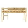 YOOCOZZ Twin Size Low Loft Bed with Ladder - 3 of 4