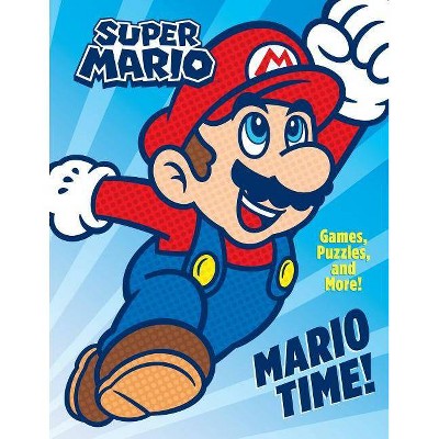 Mario Time! (Nintendo) - by  Courtney Carbone (Hardcover)