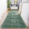Runner Rug,Non-Slip Stain Resistant Fluffy Nursery Rug,Ultra Soft Shag Throw Carpet Solid Color Indoor Floor Carpet for Bedroom - 3 of 4