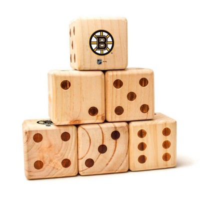 NHL Boston Bruins Yard Dice