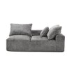 CAVINAS 2-Seat Combination Sofa Exquisite Fabric Upholstered Comfortable Flexible and Changeable Sofa Couch with Pillows - 2 of 4