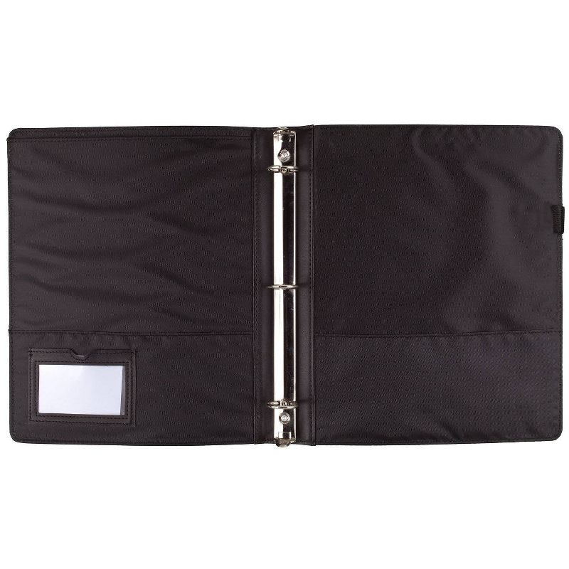 Cambridge 1&#34; Professional Clear View 3 Ring Binder Black, 2 of 4