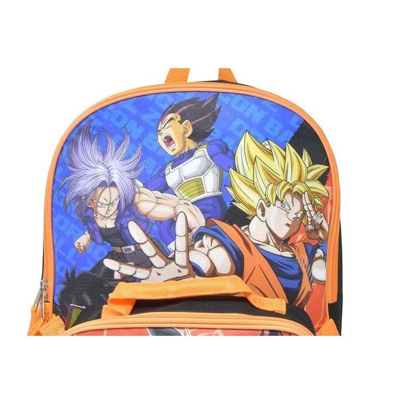 UPD inc. Dragon Ball Z Goku 16 Inch Kids Backpack with Lunch Bag, 3 of 4