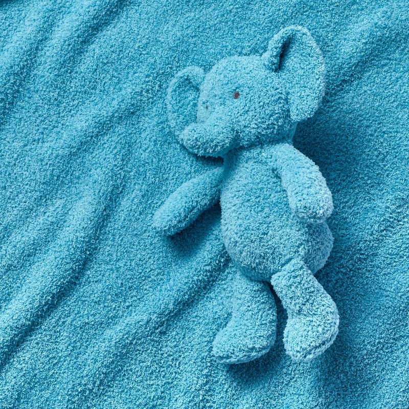 Plush Blanket with Soft Toy - Elephant - Cloud Island&#8482;, 4 of 6