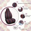Unique Bargains Universal Baja Car Durable Front Bucket Seat Cover - 2 of 3