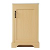 KIGFTSOD 20" Bathroom Vanity with Sink, Bathroom Cabinet with Soft Closing Door, Storage Rack and Adjustable Shelve, Natural Wood - 3 of 4
