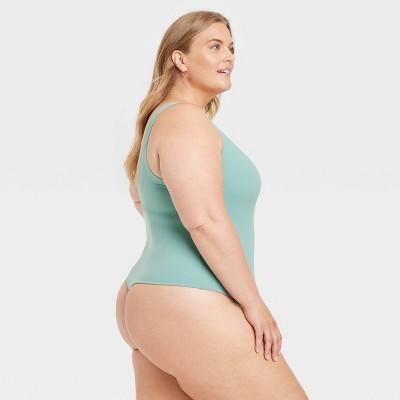 Women's Luxury Collection 4-Way Stretch Tank Bodysuit - Auden™ Tidal Flow, 3 of 5