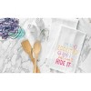 C&F Home "I'm So Eggcited" Easter Spring Embroidered Cotton Flour Sack Kitchen Dishtowel - 3 of 4
