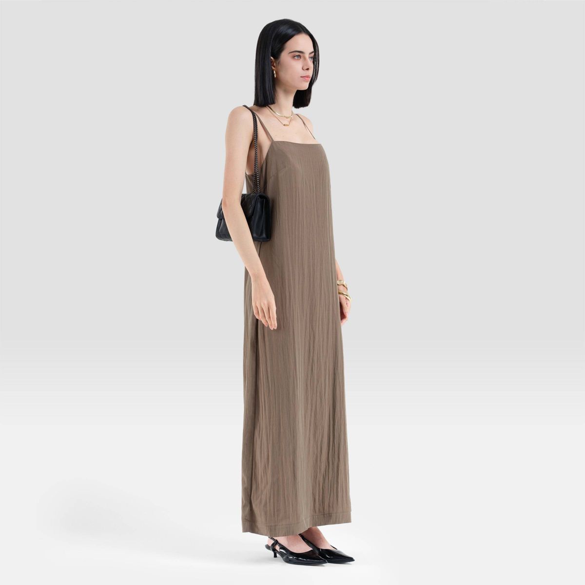 Women's Flowy Resort Maxi Slip Dress - A New Day™ - thumbnail 9