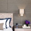 CLAXY Modern Plug in Wall Sconce with Grey Fabric Shade Brushed Nickel - 3 of 4
