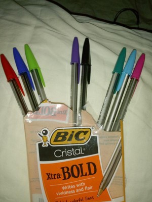 Bic Xtra Bold Ballpoint Pens, 15ct - Multicolor : Target