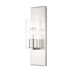 Livex Lighting Zurich 1 - Light Sconce in  Brushed Nickel - 1 of 1