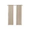 GoodGram 2 Pack Hotel Thermal Grommet 100% Blackout Window Curtain Panels - 2 of 2
