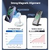 MAGIC JOHN Magnetic Wireless Charger Stand 15W Fast Mag-Safe Charger for iPhone 16/16 Pro/16 Plus/16 Pro Max/15/14/13/12 Series - 3 of 4