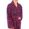 Alexander Del Rossa Men's Lightweight Flannel Robe, Soft Cotton - 3 of 4
