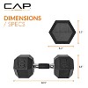 CAP Barbell 40lb Dumbbell Weights with Comfort Grip Single - 3 of 3
