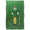 Kids' Elf Buddy The Elf Logo Silky Touch Blanket White 36X58 - 2 of 4