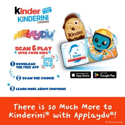 Kinder Kinderini Cookies - 4.4oz/5pk