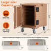 82 Qt Commercial Insulated Food Pan Carrier Catering Hot Cold Serving Dish box - 2 of 4