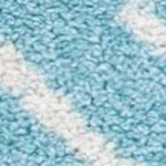 turquoise/ivory