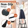 Aluminum Step Ladder Folding Ladders for Home Office with Anti-Slip Wide Pedal Lightweight Multipurpose Workbench (2S) - 3 of 4