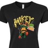 Women's - Teenage Mutant Ninja Turtles - Michelangelo AKA Mikey Juniors Fitted Graphic T-Shirt - 2 of 3