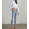 Women's Mid Rise Ankle Skinny Jean - Insane Gene - 2 of 3