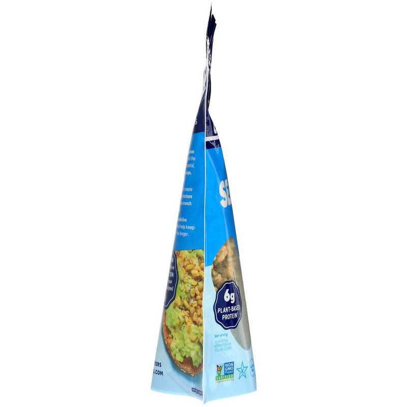 Crunchsters Simply Sea Salt Crunchy Mung Beans Sprouted Super Snack - Case of 6/4 oz, 5 of 6