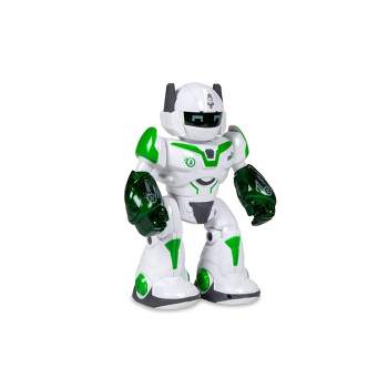 LEXIBOOK ROB16 Powerman, First Smart Interactive Learning Robot Toy for  Kids Dancing Plays Music Boy Girl, White/Blue
