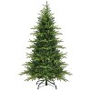 Yaheetech 4.5Ft/6Ft/7.5Ft Pre-Lit Christmas Tree with Multicolor LED Lights - 2 of 4