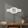 HomeRoots 10" X 22" White Green And Orange Metal Home Sweet Home Hanging Wall Decor - 2 of 4
