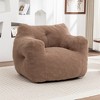 XINGHANZHENXUAN Giant Bean Bag Chair with Armrests, High-Density Foam Filled Lazy Sofa for Living Room, Bedroom & Game Room - 4 of 4